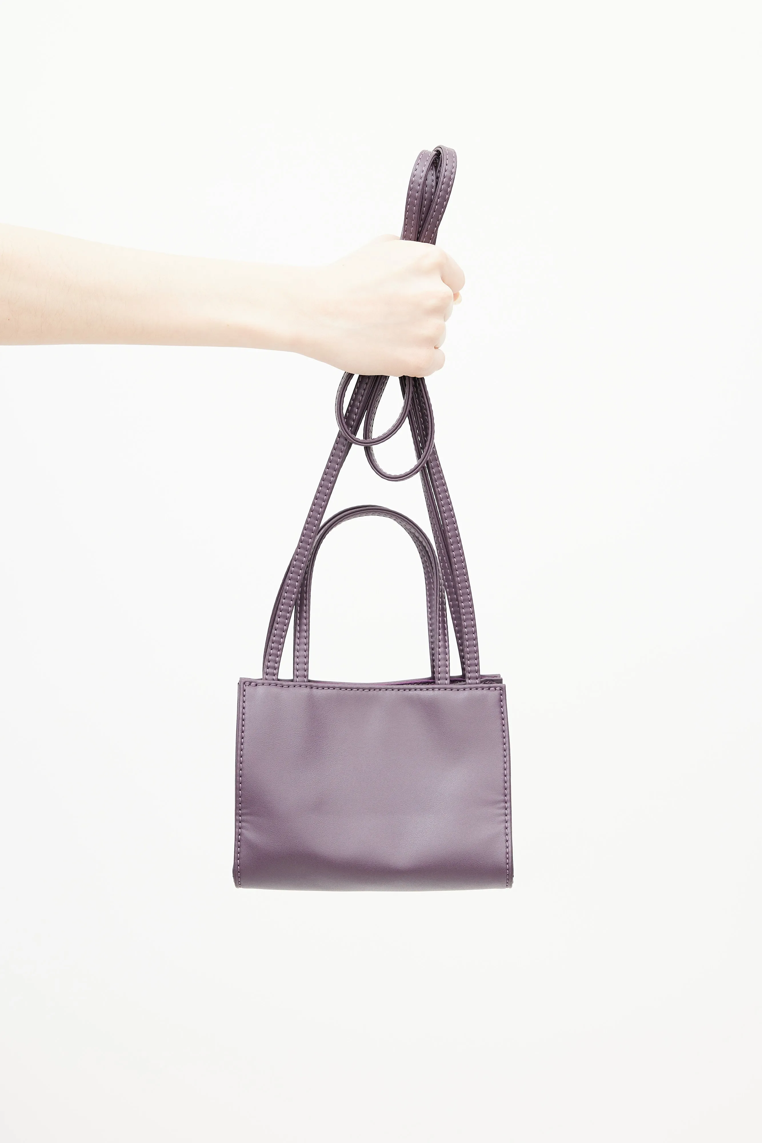 Purple Small Shopping Bag