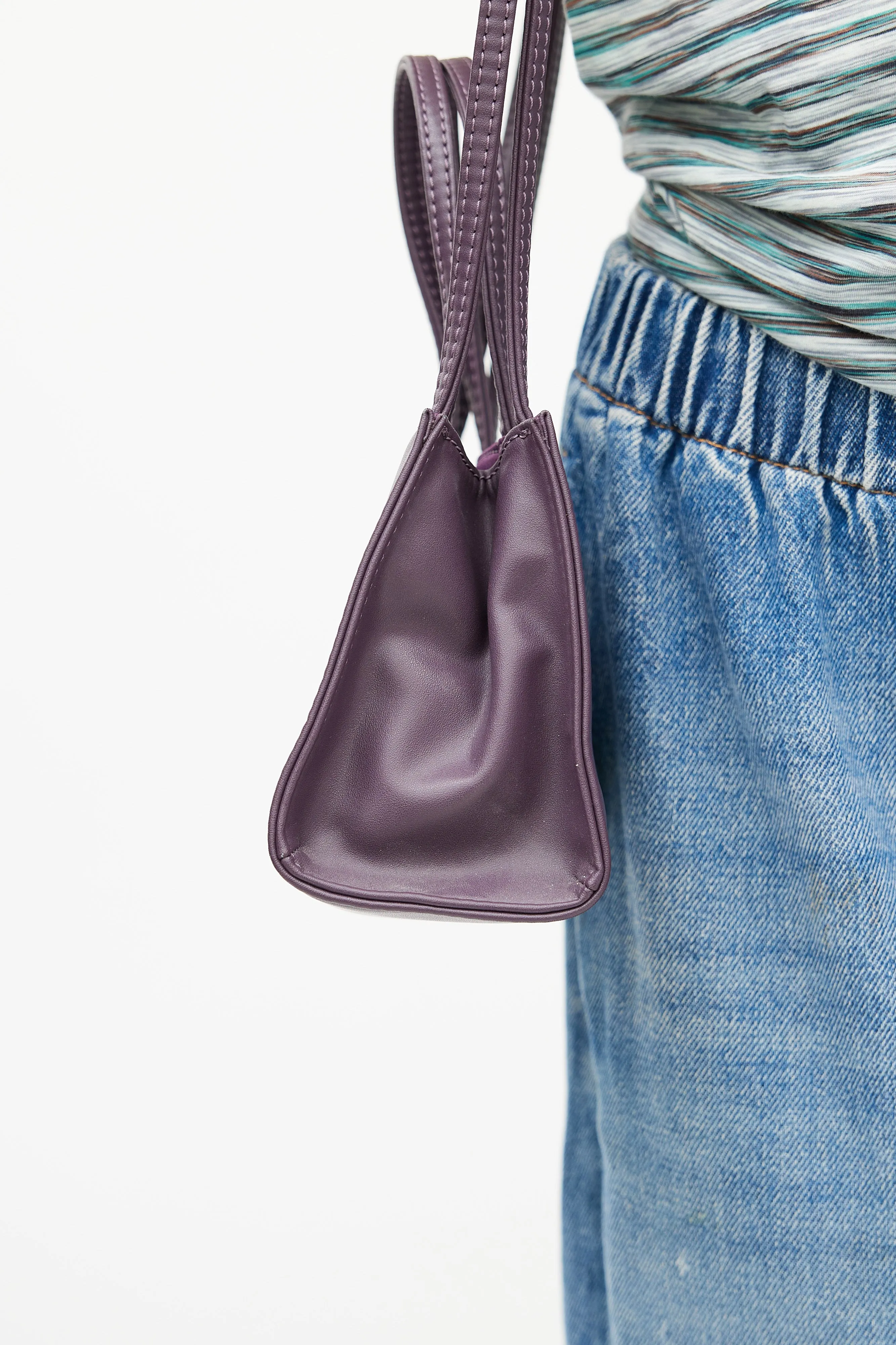 Purple Small Shopping Bag