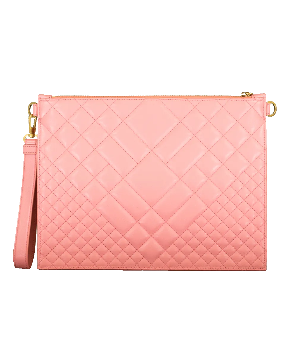 Quilted Chain Wristlet