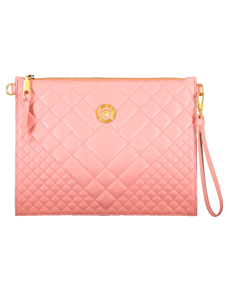 Quilted Chain Wristlet