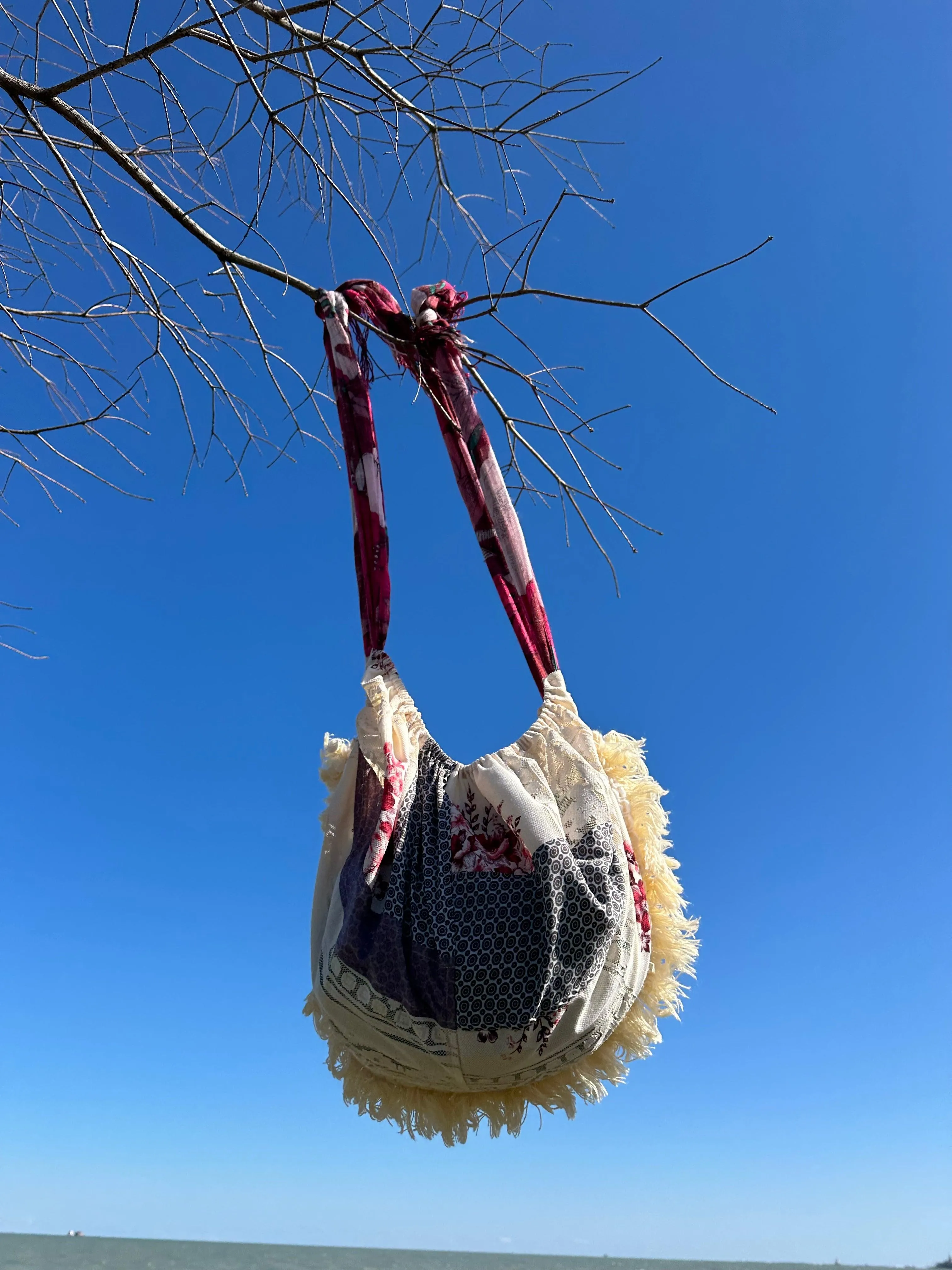 Reclaimed Come Together Circle Bag