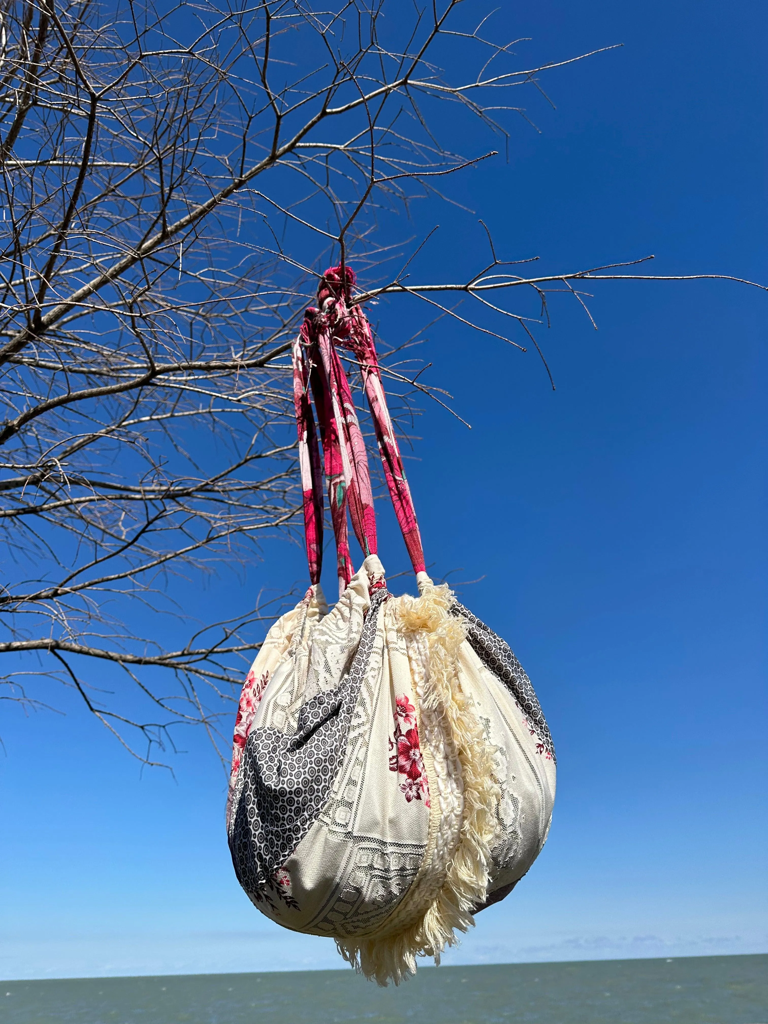 Reclaimed Come Together Circle Bag