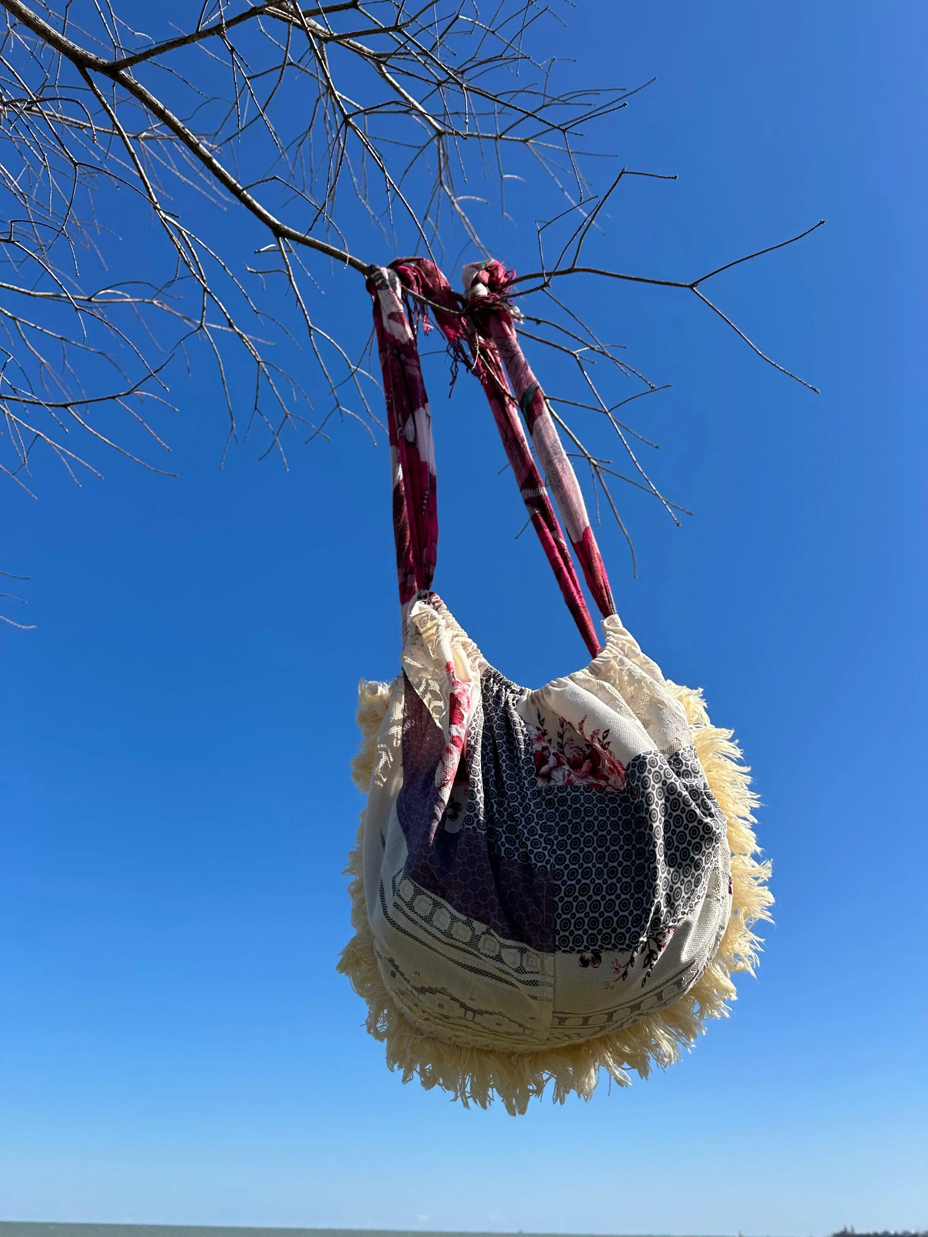 Reclaimed Come Together Circle Bag