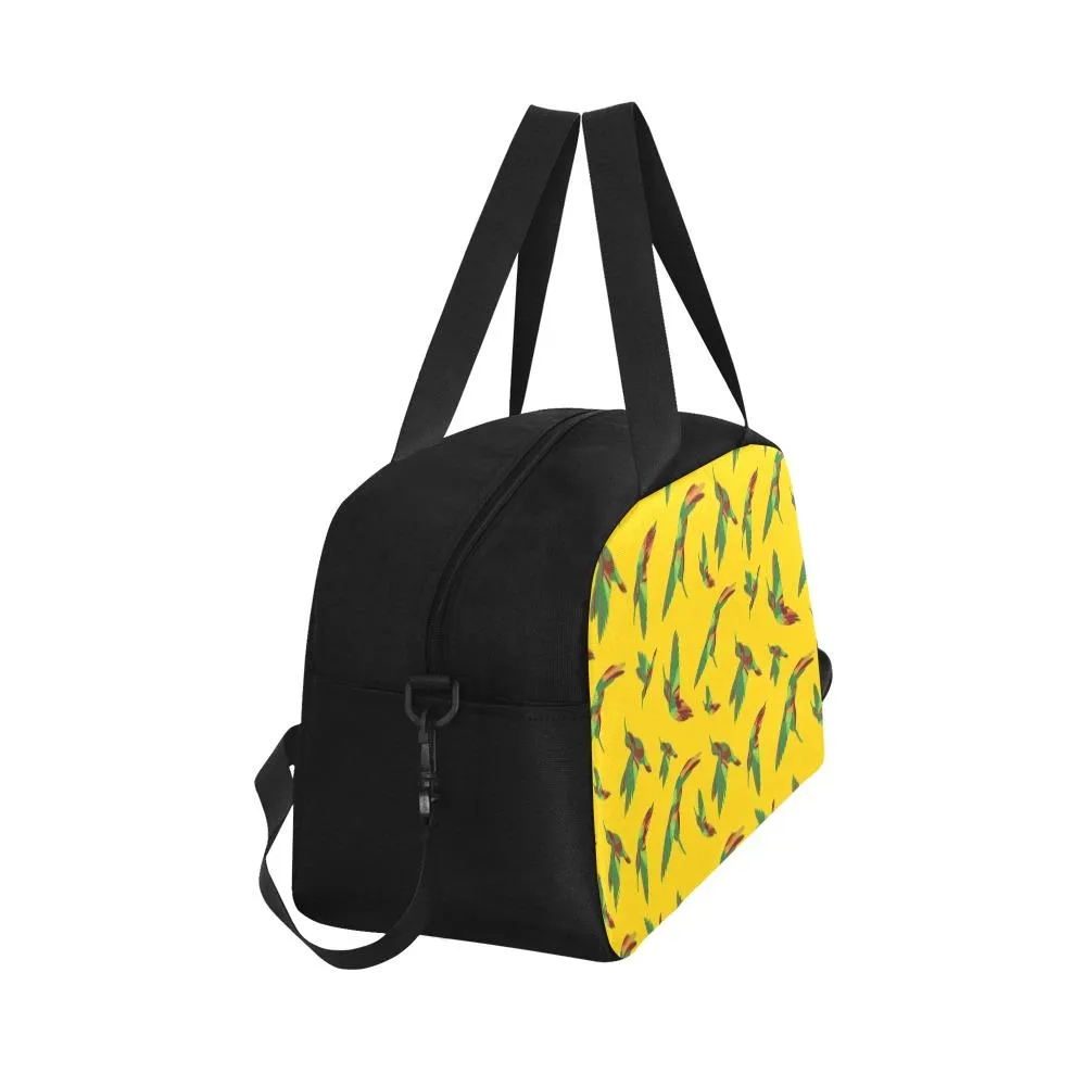 Red Swift Yellow Fitness Handbag