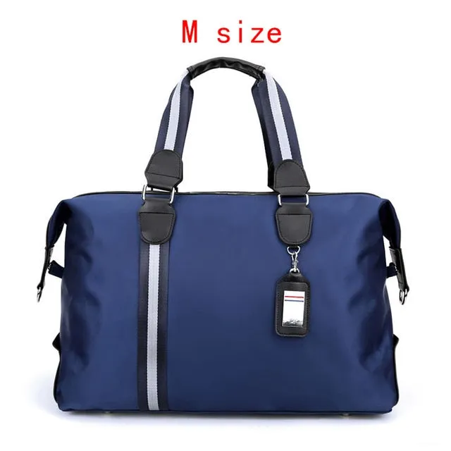 REREKAXI Large Capacity Men's Travel Bag Women Waterproof Nylon Hand Luggage Bag Multifunction Travel Duffle Bags Packing Cubes