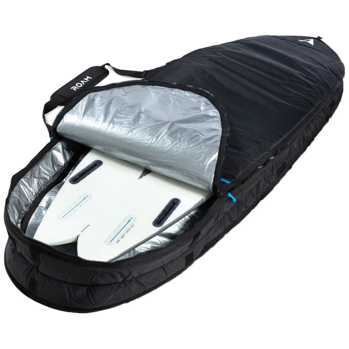 Roam Fish Tech Double Slim Plus Travel Surfboard Bag