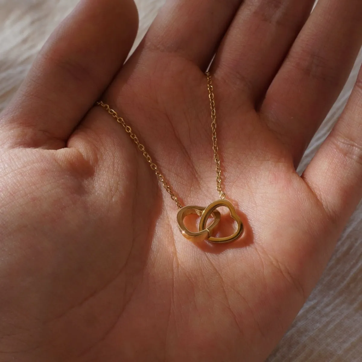 Rose Box with Hidden 18k Heart Necklace