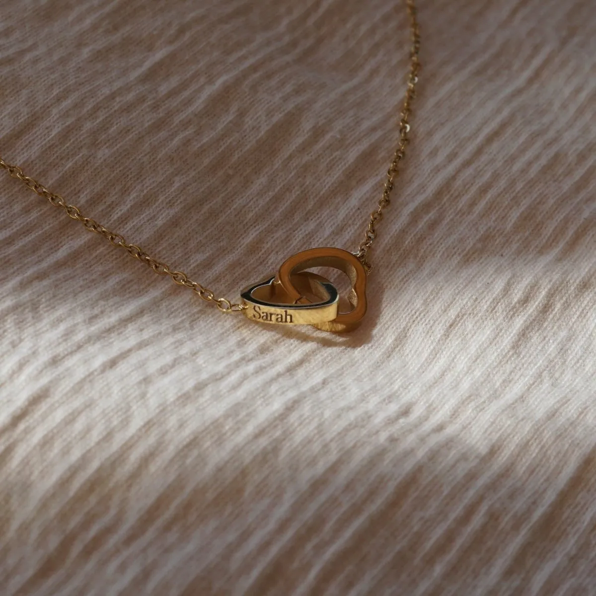 Rose Box with Hidden 18k Heart Necklace