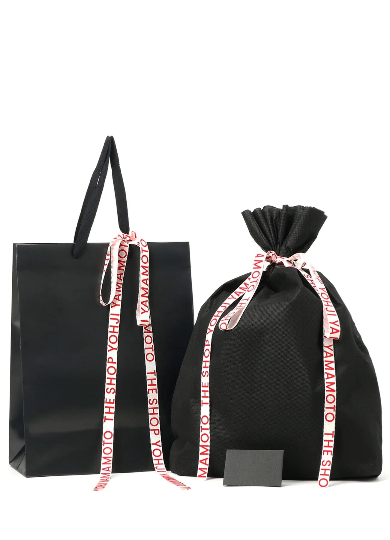 Self-wrap THE SHOP GIFT WRAPPING KIT (M)(WhitexRed)