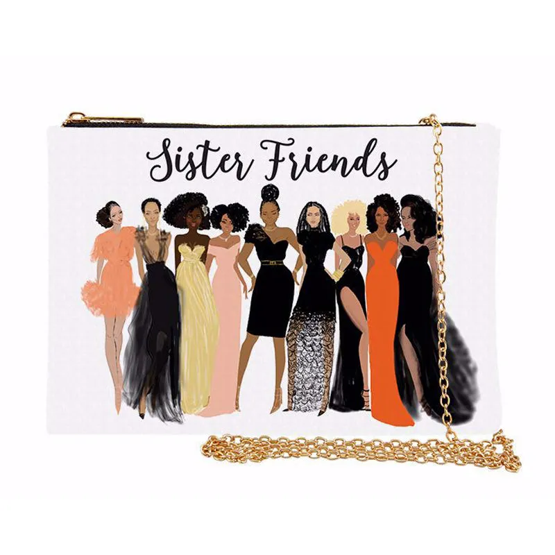 SISTER FRIENDS CHAIN PURSE