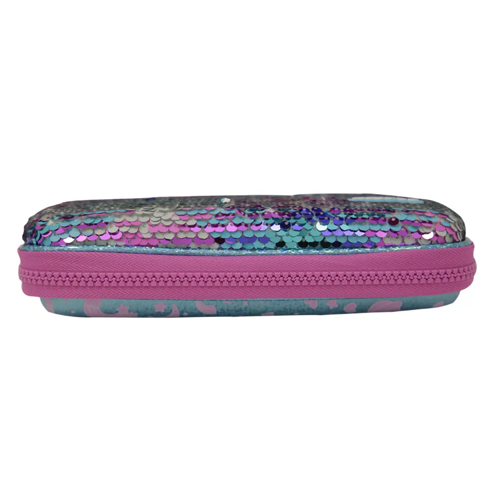 Smily Kiddos Bling Pencil Case Light Blue