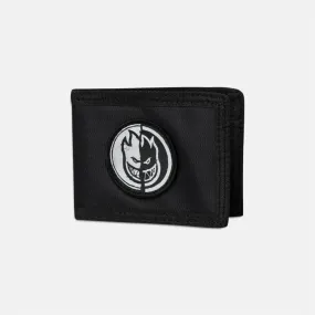 Spitfire - Yin Yang Bi-Fold Wallet - Black