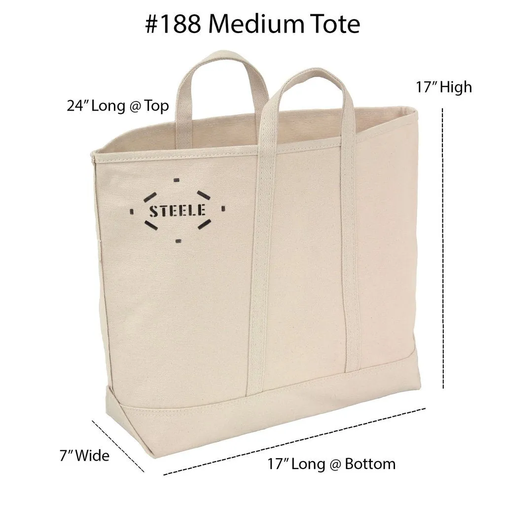 Steele Canvas Tote Bag: Medium