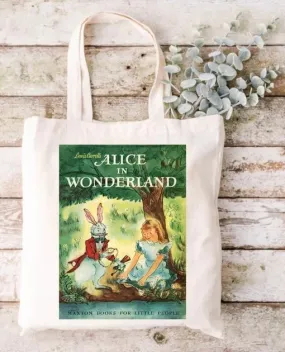 Storybook Tote bag - Alice In Wonderland