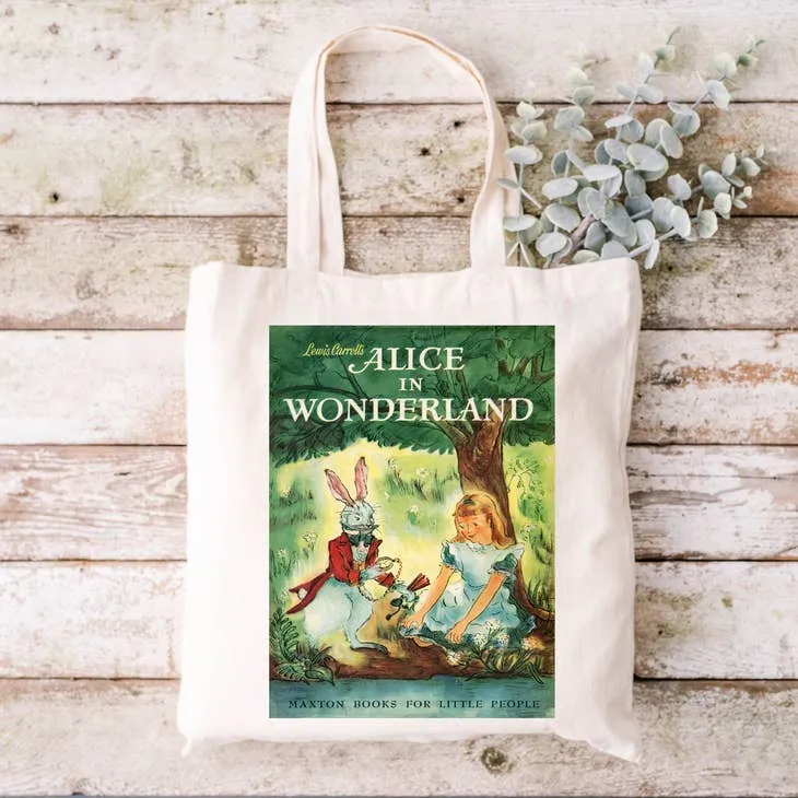 Storybook Tote bag - Alice In Wonderland