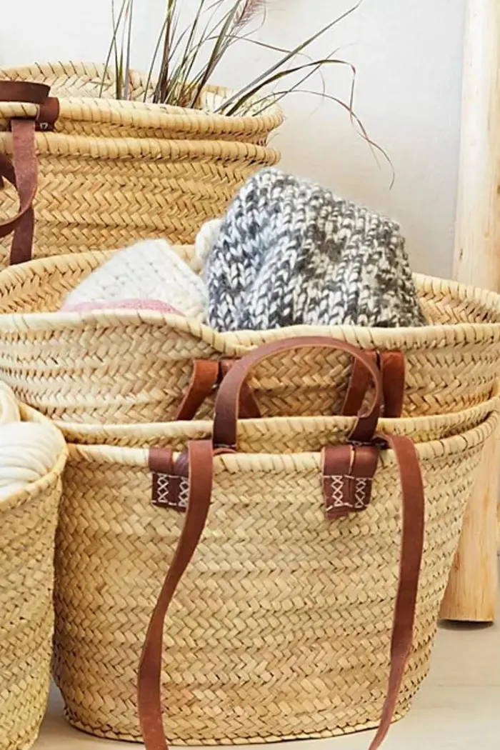 Straw Tote Bag