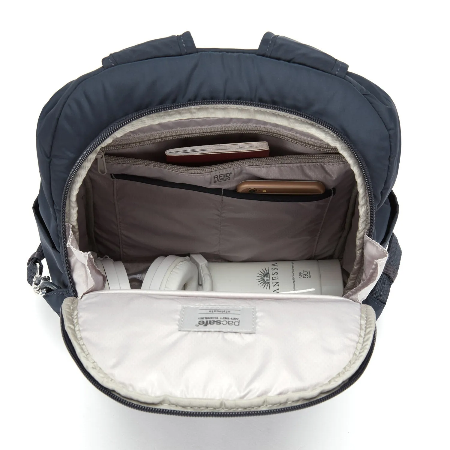 Stylesafe anti-theft backpack