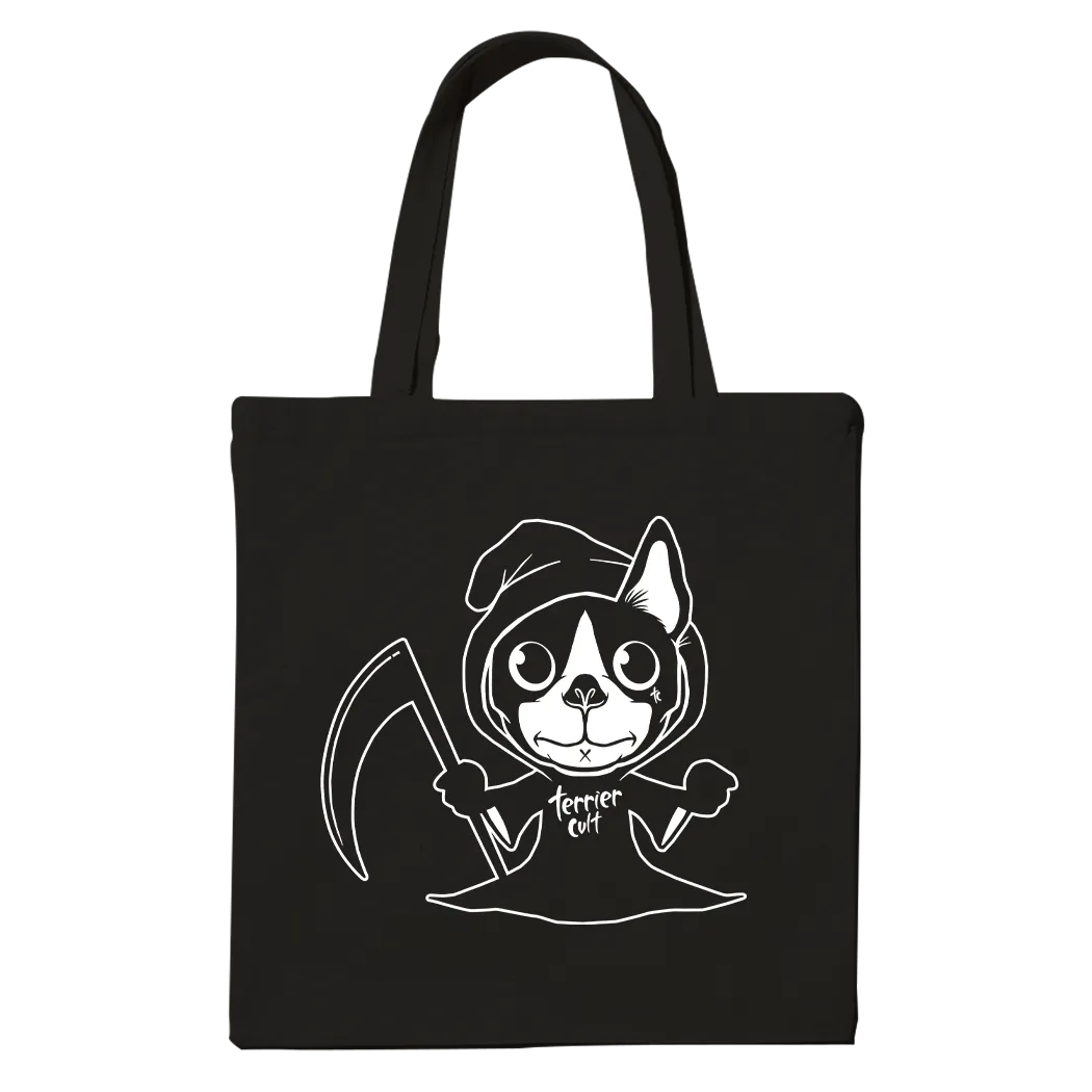 Terrier Cvlt "Reaper" Black Tote