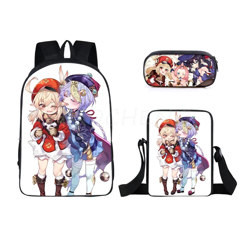 The Anime Cartoon 3 PCS Printed Bag