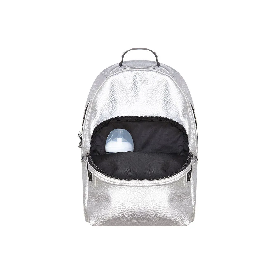 Tiba   Marl Elwood Changing Backpack - Silver