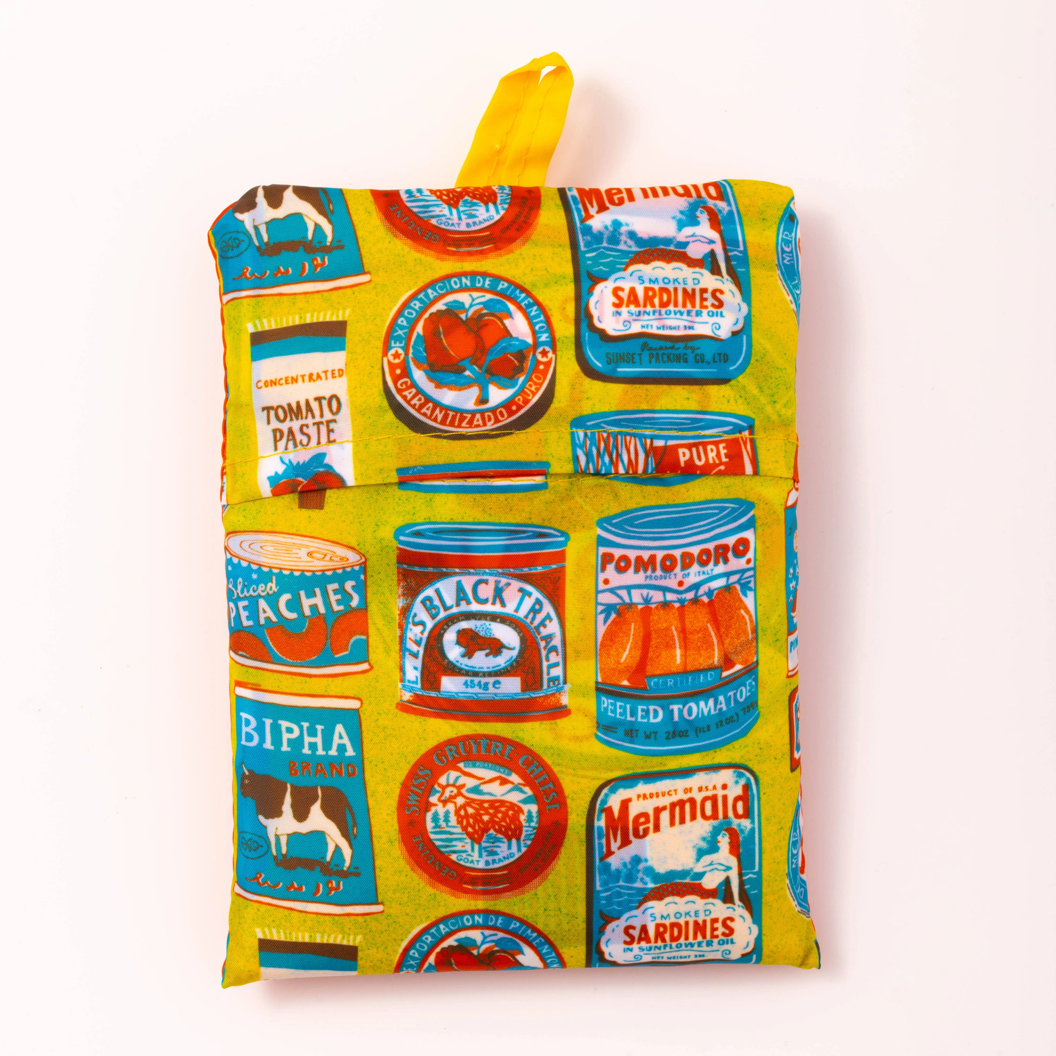 Tins Art Sack by Printed Peanut - Eco-Friendly Reusable Tote