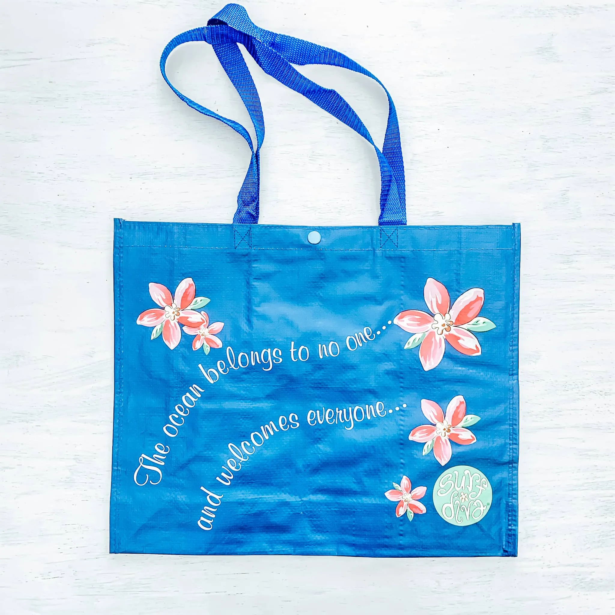 TOTE with Surf Diva Surf Camp - BEACH & SHOPPING TOTE