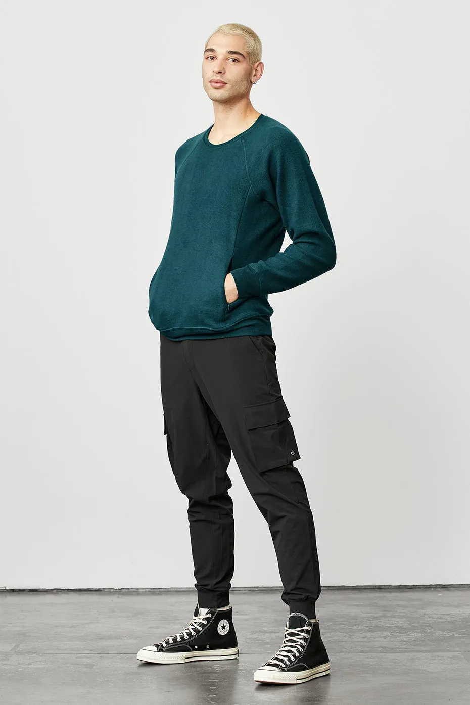 Triumph Crew Neck Sweatshirt - Mineral Blue