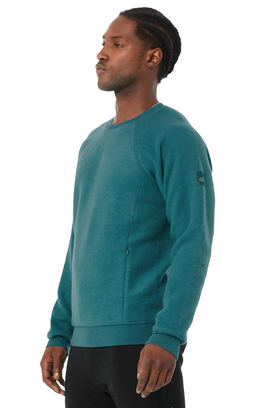 Triumph Crew Neck Sweatshirt - Mineral Blue