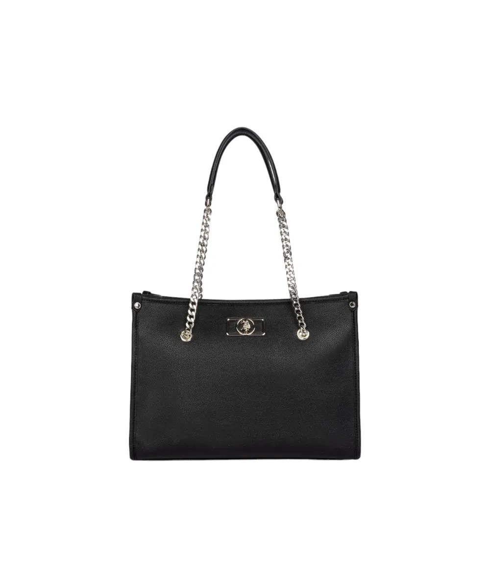 US POLO-WOMEN JONES SHOPPING WITH CHAIN IN BLACK