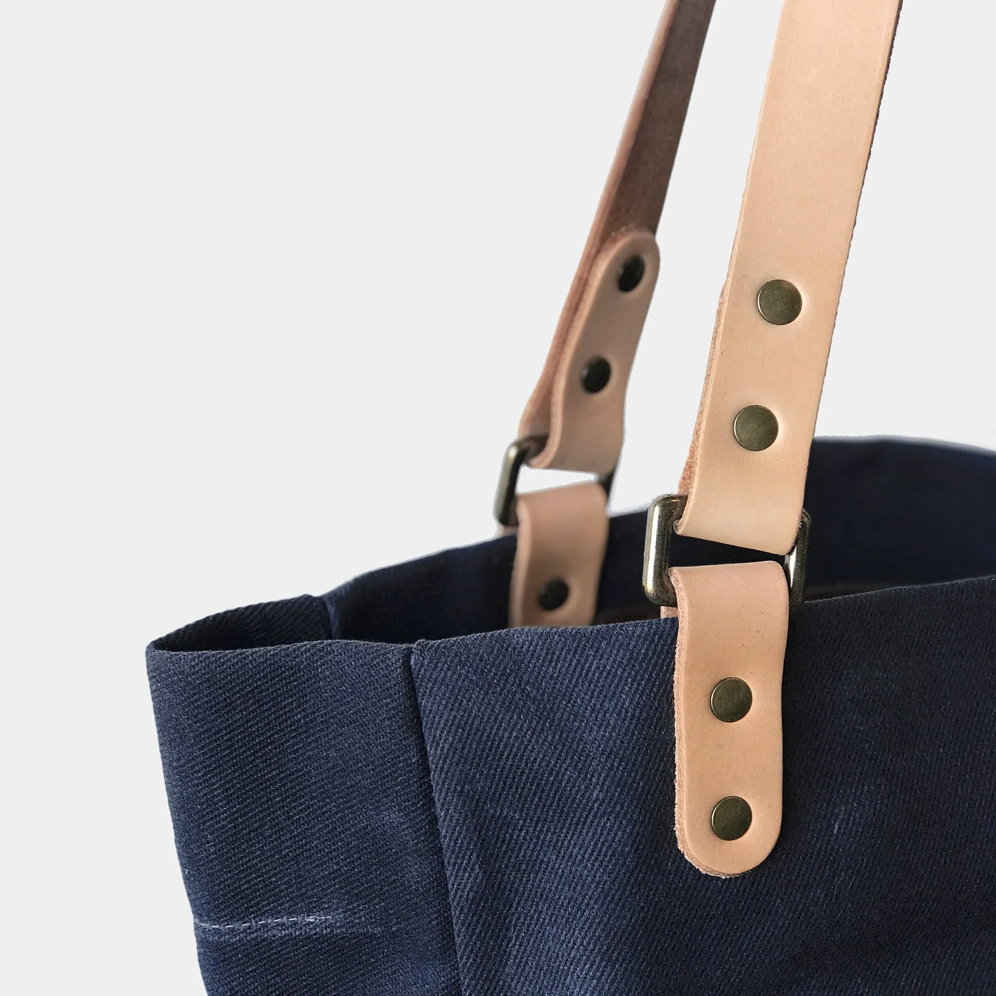 Utility Waxed Canvas Tote Bag