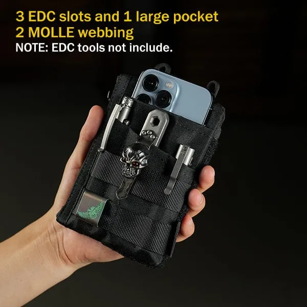 VE16 Pocket Organizer, EDC Organizer Pouch with 7 Pockets