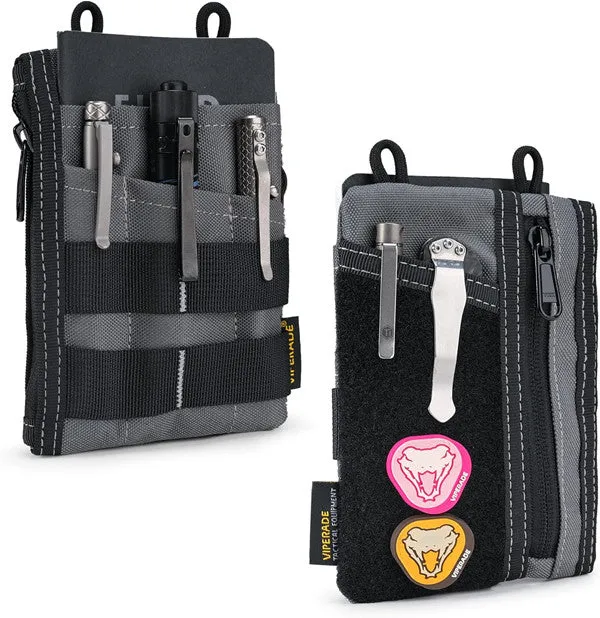 VE16 Pocket Organizer, EDC Organizer Pouch with 7 Pockets