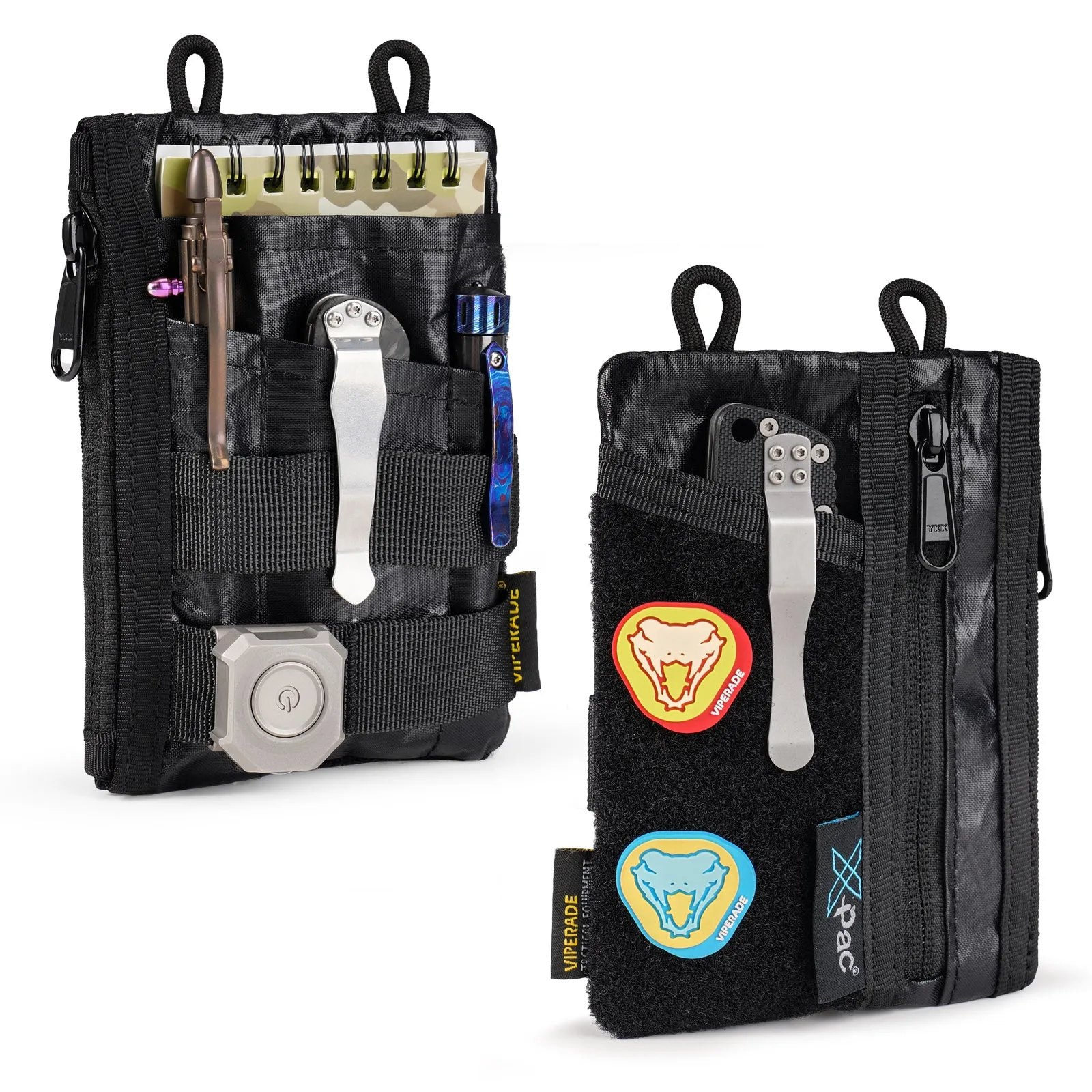 VE16 Pocket Organizer, EDC Organizer Pouch with 7 Pockets