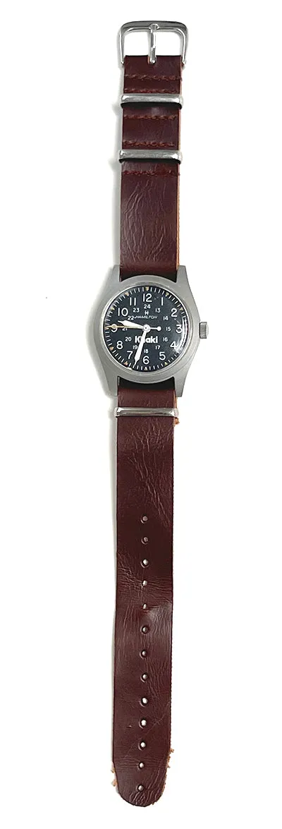 Vintage 1980's Hamilton Khaki Field Watch