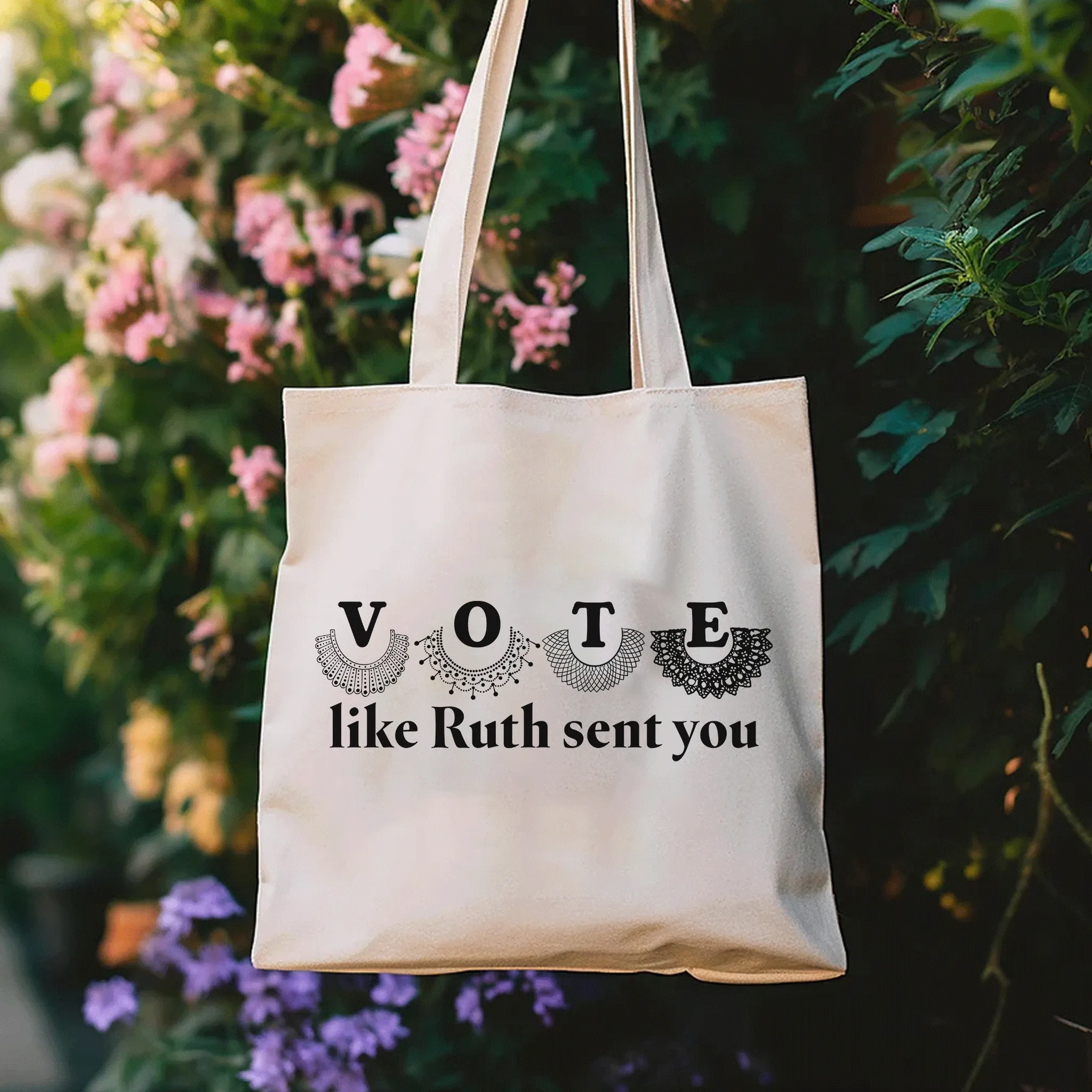 Vote Like Ruth Sent You Tote Bag TBW399