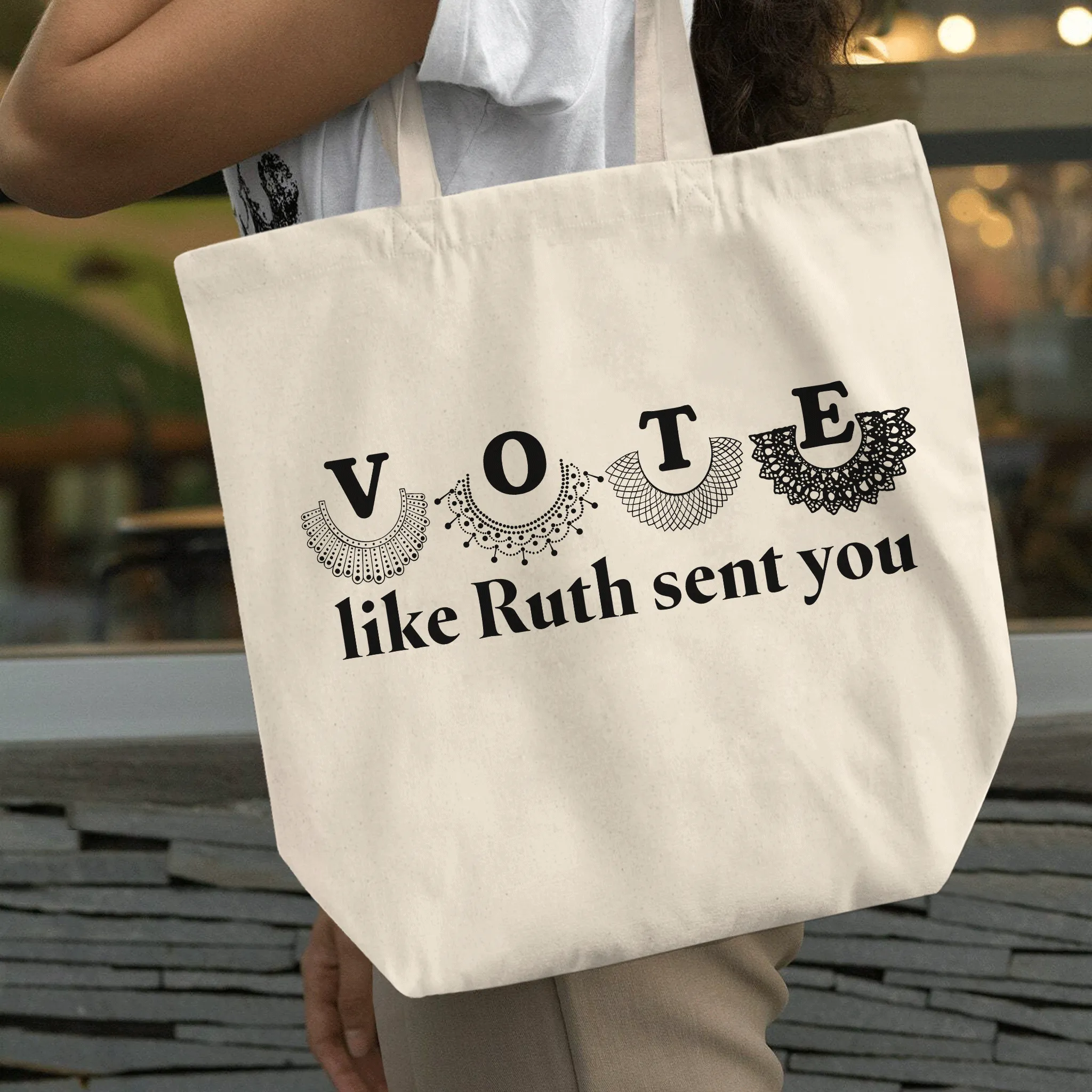 Vote Like Ruth Sent You Tote Bag TBW399