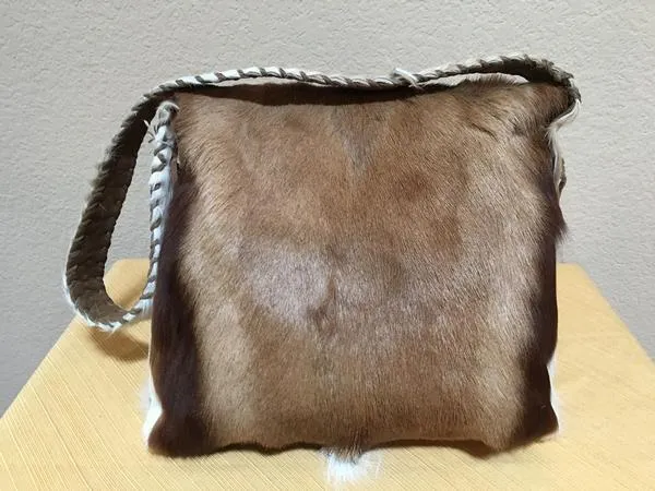 Western Shoulder Bag Hair on Hide