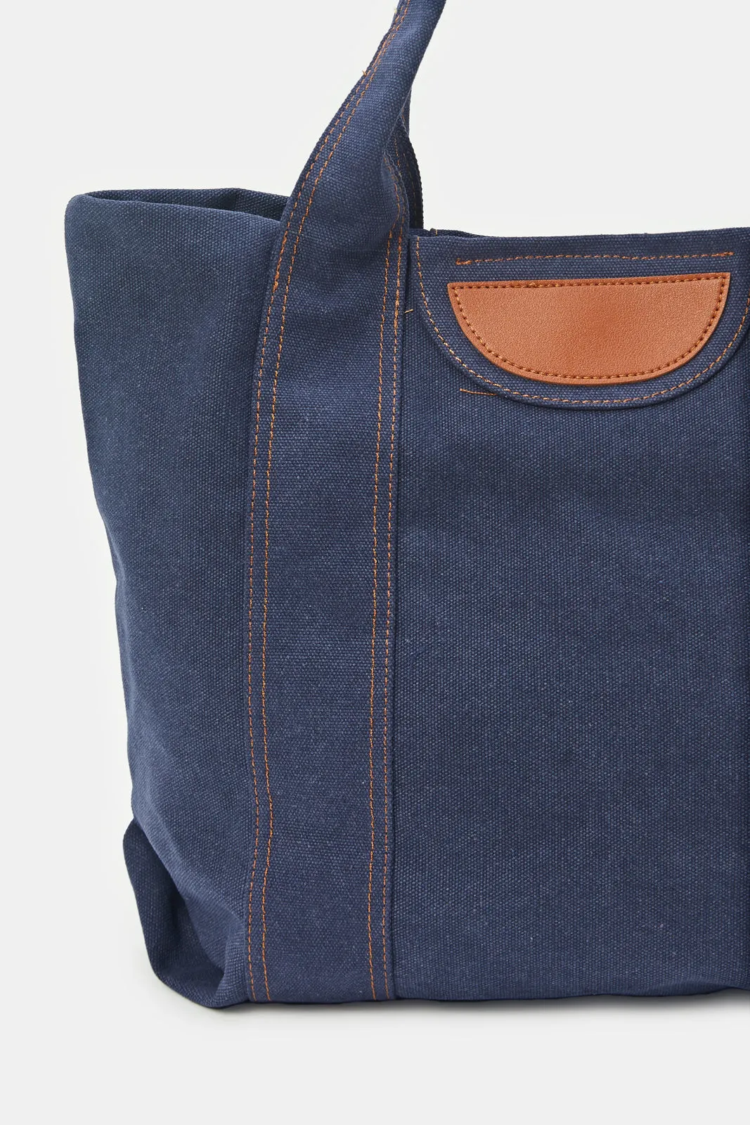 Women Blue Shopper Bag