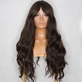 YASMIN Dark Brown Fringe Wig